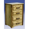 Montana Woodworks Montana Woodworks MWGC4D Glacier Country Chest with 4 Drawers MWGC4D